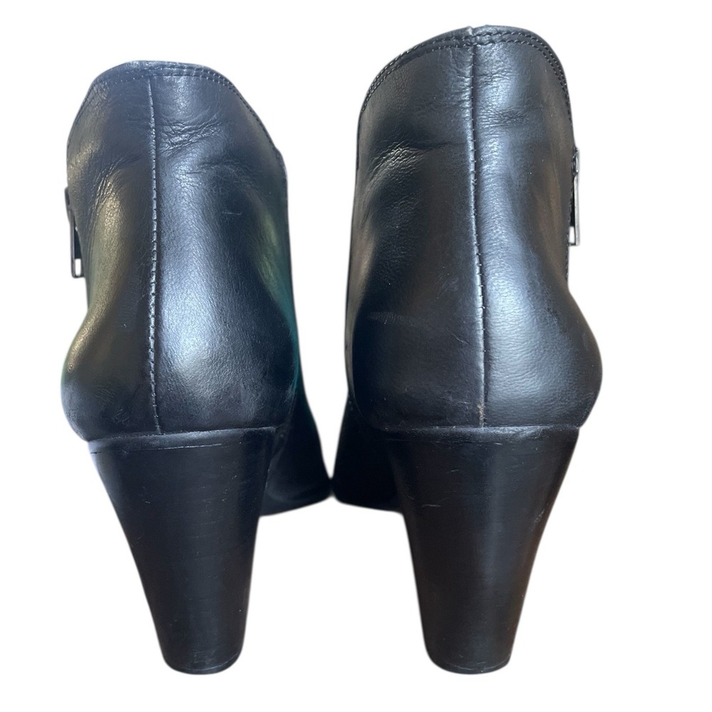 Sole Society 'So Chelsea' Black Leather Booties, Women's Size 8.5 - Picture 4 of 9